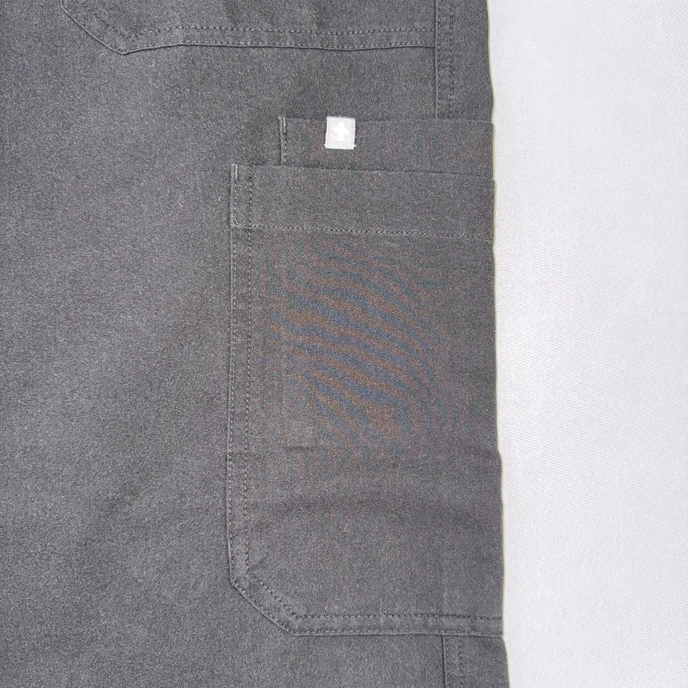 Men's FIGS Cairo Cargo Healthcare Nurse Scrub Pants Black Size L